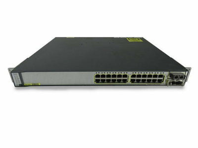 🔀 Cisco Catalyst 3750E 24 Ports Gigabit + 2x10GbE Uplink StackWise+ 🚀 Cisco