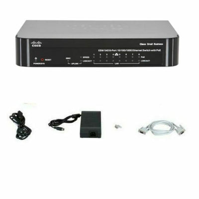 🌐 Switch Cisco Esw-540-8P Manageable 8 Ports Gigabit Poe Layer 2 🌐 Cisco
