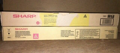 LOT DE 2 ORIGINAL SHARP M/Y MX-27GTMA, MX-27GTYA Sharp