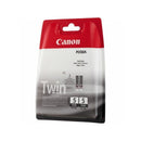 2 Cartouches D'Encre Canon PGI-5BK TWIN Original Neuf Noir 26ml x 2 PIXMA SERIES Canon