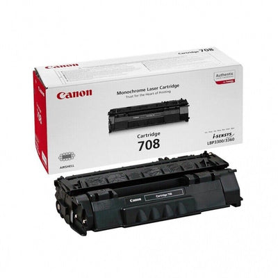 Toner Canon 708 / 0266B002 Original Neuf Noir 2500 Pages i-Sensys LBP3300 3360 Canon