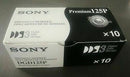 💾 Boîte 10 Cartouches Données Sony Dds-3 Premium 125p 12/24 Gb Neuves 💿 SONY