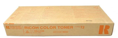 Toner RICOH 888484 Type T2 Original Neuf Jaune 17 000 Pages Aficio 3224C, 3232C Ricoh