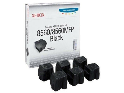 Xerox 108R00727 - Kit authentique de 6 Color Stix noirs pour Phaser 8560 Xerox