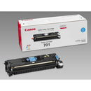 Toner Canon 701C 701 C 9286A003 Original Cyan Neuf 4000 Pages Canon