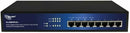 Switch Gigabit 8 Ports PoE+ ALLNET ALL8804 PoE+ avec Alimentation et Rails ALLNET