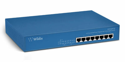 🔌 Wildix WSG08POE Switch PoE 8 Ports Gigabit PBX Téléphonie 🔌 Wildix