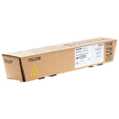 Toner Ricoh C2551HE / 841507 Original Neuf Jaune 9500 Pages Ricoh