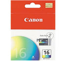 Lot de 2 Boites de 2 Cartouches CANON BCI-16 Tricolore Original Neuf Canon
