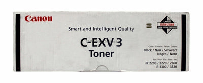 Canon C-EXV3 Black Toner 6647A002 ORIGINAL Canon