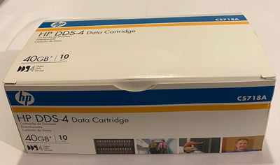 Lot De 10 Cartouches de données HP C5718A DDS-4 40GB HP