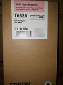 Cartouche EPSON T6536 C13T653600 Original Neuf Magenta Clair 200ml Epson