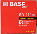 Lot De 4 BASF by EMTEC - 8d - 112 m - 8 mm data cartouches - 4 pièces BASF