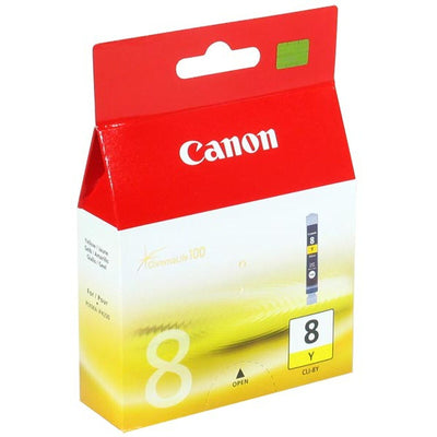 Lot de 3 Cartouches D'Encre CLI-8Y Original Neuf Jaune 3 x 13ml Canon