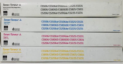 Lot 4 Toners NRG CT114 / 888519 Compatible Ricoh Neuf 4 x 220g Pour CS506-CS506d NRG