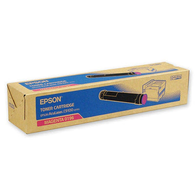Toner EPSON C13S050196 Original Neuf Magenta 12 000 Pages Epson Aculaser C9100 Epson