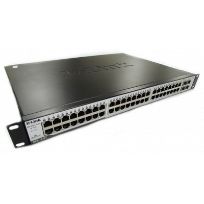 🔌 Switch D-Link Dgs-1248T 48 Ports Gigabit Manageable Smart Switch Layer 2 🌐 D-LINK