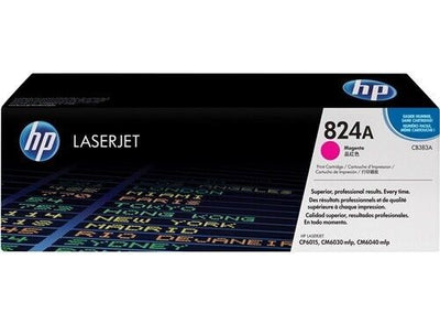 Toner HP 824A CB383A Original Neuf Magenta 21 000 Pages Pour HP LASERJET CP6015 HP