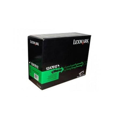 Toner Lexmark 12A7612 Original Noir Neuf 21 000 Pages Emballage Légérement Abimé Lexmark