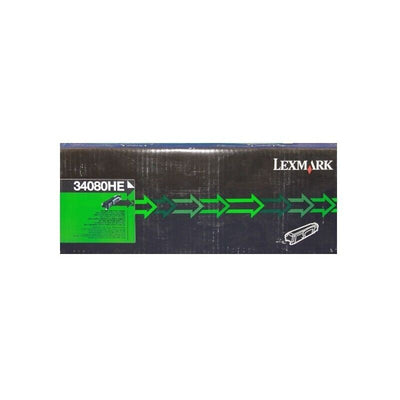 Toner Lexmark 34080HE CAX1102434 Original Neuf Noir 6000 Pages E330 E332 E340 Lexmark