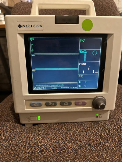 🏥 Moniteur Multiparamétrique Nellcor N5600 Vintage Pleinement Fonctionnel 🩺 NELLCOR