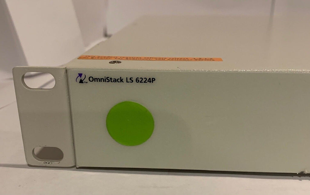 Omnistack Rack 🌐 Switch Alcatel Lucent Omnistack Ls 6224P 24 Ports Poe Testé Rack 🌐