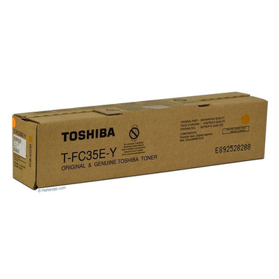 Toner Toshiba T-FC35E-Y / 6AJ00000053 Original Neuf Jaune 21 000 Pages Toshiba