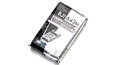 Cartouche D'Encre Canon BJI-643 Bk Original Neuf Noir 29ml Pour BJC-800 820 880 Canon