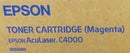 Epson S050089 Original cartouche de toner AcuLaser C4000 magenta 8500 Pages Epson