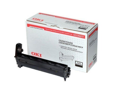 Tambour OKI 42126673 Original Noir Neuf 17 000 Pages Pour C5250 C5450 C5510 MFP OKI