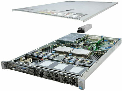 Serveur DELL POWEREDGE R610 2 x XEON E5506 2.13 12GO RAM T954J PERC6/I NO HD Dell