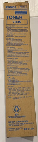 Toner Konica Minolta NNJG 7035 Original Neuf Noir 26 000 Pages Konica Minolta