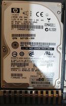 Lot de 6 HP SAS 2.5" 15k RPM Hard drive (2x146GB 4x72GB) HP