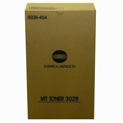 2 Toners Konica Minolta MT 302B 8936-404 Original Neuf Noir 11 000 Pages Konica Minolta