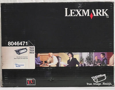 Toner Lexmark 8046471 Original Neuf Noir 32000 Pages Pour T632/ T634 / X632 Lexmark
