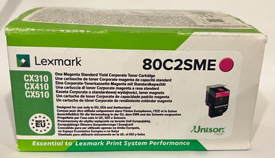 Cartouche Lexmark 80C2SME Original Neuf Magenta 2500 Pages Pour CX310-CX410 Lexmark