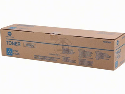 Toner Konica Minolta TN213C A0D7452 Original Neuf Cyan 19 000 Pages Konica Minolta