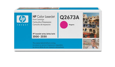 Toner HP Q2673A Original Neuf Magenta 4000 Pages Pour HP LaserJet 3500 3550 HP