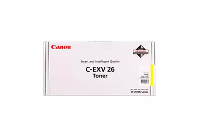 Toner Canon C-EXV 26/ 1657B006 Original Neuf Jaune 6000 Pages Pour iR C1021 Canon