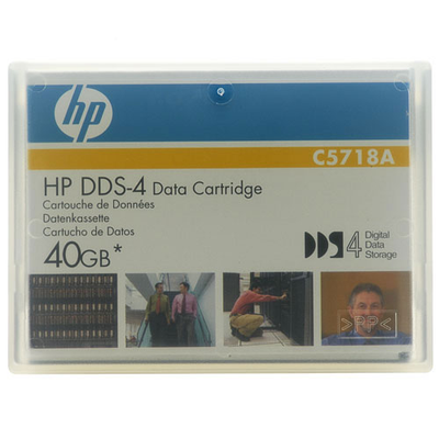 Cartouche de données HP C5718A DDS-4 C5718A 40GB 4 Digital Data Storage HP