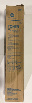 Toner Konica Minolta TN303K / 02BP Original Neuf Noir 29 000 Pages Konica Minolta