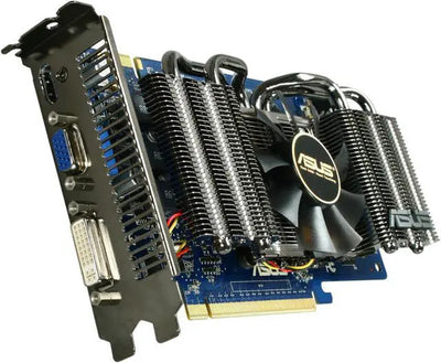 🎮 Asus GeForce GTS 250 1GB GDDR3 256-Bit DVI HDMI VGA Dark Knight Fansink 🖥️ ASUS