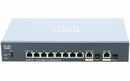 🔀 Switch Cisco SG350-10P PoE+ 8 Ports Gigabit Géré Layer 3 62W 🏢 Cisco