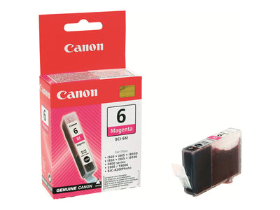 Lot De 4 Cartouches D'Encre BCI-6M Original Neuf Magenta 4 x 13ml Canon