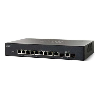 🔀 Cisco SG200-10FP V02 Switch Gigabit 8 Ports PoE 62W Manageable 🖧 Cisco