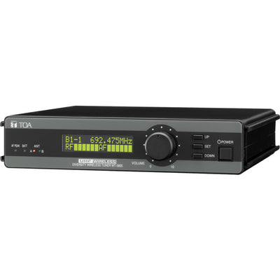 📻 Tuner Sans Fil TOA WT-5805 UHF 64 Canaux Diversité Espace PLL 🎙️ TOA