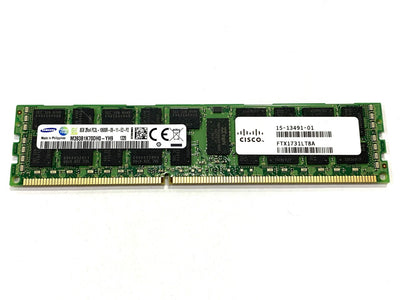 🖥️ Lot 6x Ram Serveur Cisco 8Gb Ddr3l Pc3l-10600R Ecc Rdimm 2Rx4 48Gb 🚀 Cisco