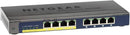 🔌 NETGEAR ProSafe GS108P Switch 8 Ports Gigabit PoE 4 Ports + Adaptateur 🌐 NETGEAR