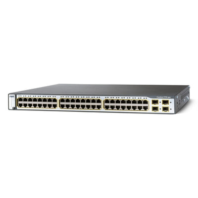 🔌 SWITCH CISCO CATALYST 3750 48 PORTS POE WS-C3750-48PS-S🌟 Cisco