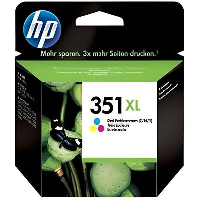 🌟 Cartouche d'Encre HP 351XL CB338EE 301 Cyan Jaune Magenta 12/2017🖋️ HP